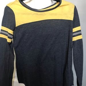 Dark Gray/Yellow Shirt